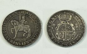 Charles 1 - 1625 - 1649 Silver Crown, Mi