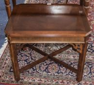 Modern Coffee Table, Square Form With Ca