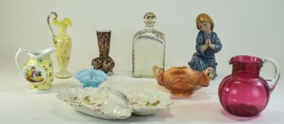 Small Mixed Lot Of Collectable Glass And
