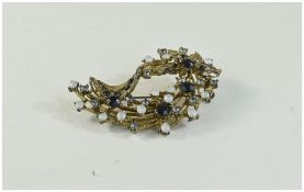 A Large ' Costume Jewellery ' Type Brooc