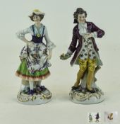 Samson - 19th Century Pair of Fine Hand