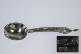 Chinese - Handmade 19th Century Silver C