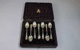 Elkington & Co. Boxed Set Of Six Silver