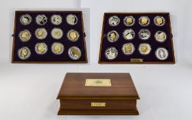 Royal Mint Issue of Queen Elizabeth II Golden Jubilee Ltd Edition Collection of Specimen Sterling