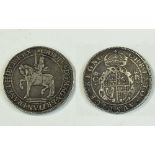 Charles 1 - 1625 - 1649 Silver Crown, Milled Issue 1631 - 1632. M.M.B & Flower. Condition V.F.