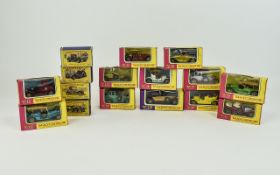 Collection Of 16 Matchbox Diecast Models, Comprising Models Of Yesteryear Y-2, 3,4,5,6,7,8,9,10,11,