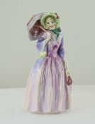 Royal Doulton - Early Figure ' Miss Demure ' HN1402. Designer L. Harradine. Issued 1930 - 1970.