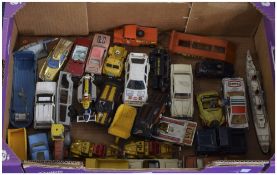 Collection Of Diecast Models, Played Condition To Include Matchbox, Corgi, Dinky etc