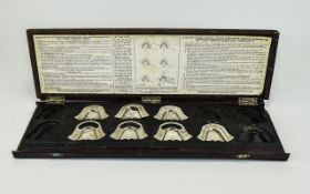 Dentistry Interest Fitted Box Containing 7 Curvature Planes,