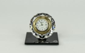 Swarvoski Small Clock.