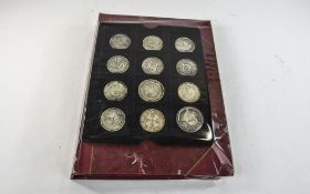 Collection Of 12 Oriental Coins Mostly Worn Condition A/F.