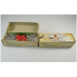 Two Ri-Jalka Boxed Candle And Napkin Hol