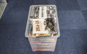 Large Box of Book to Includes some Milit