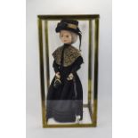 Late 19thC Doll Victorian Lady Dressed I