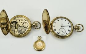 Antique - Fine Swiss Made Gold Plated Fu