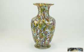 Alberto Dona Murano Millefiori Baluster