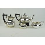 1930's Period Silver 4 Piece Tea and Cof