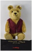 Winnie the Pooh Steiff Teddy Bear. Complete with Original Bag, 20 Inches Tall.