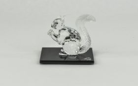 Swarovski 10th Anniversary Edition Small Squirrel Figure