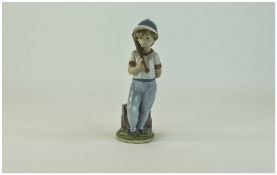 Lladro Society Ltd Edition and Annual Figure ' Can I Play ' Model Num 7610. Issued 1990 Only.