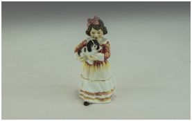 Royal Doulton Figure HN3696 'Faithful Friend'. approx 7 inches in height. Excellent Condition.