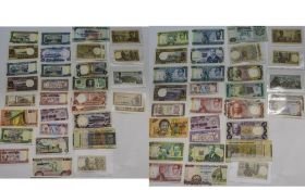 World Banknotes, Mixed Collection Of Banknotes Comprising African Nations, Bank Of Ghana,
