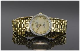 Gents Ingersoll Wristwatch, quartz movement, mother of pearl dial Roman Numerals,