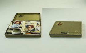 Tin Containing A Small Lot Of Odd Cigarette Cards