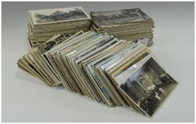Collection of Approx 200 Postcards mixed lot, plenty of early 20thC,