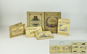 A Vintage Collection of Original John Player & Sons Cigarette Card Sets. Features 6 Albums In Total.