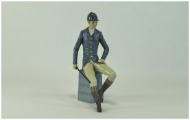 Lladro Figure ' Gentleman Equestrian ' M