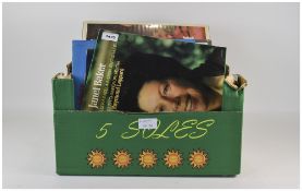 Box Containing A Quantity Of Records To