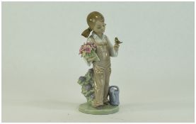 Lladro Figure ' Spring Girl ' Model Num