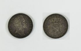 Netherlands King Willem Koning Silver 2.