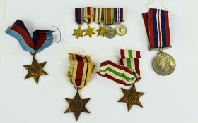 WW2 Interest Group Of Four Medals, Afric