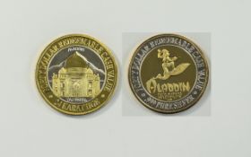 American Casino 40 Dollar Redeemable Casino Chip / Token.