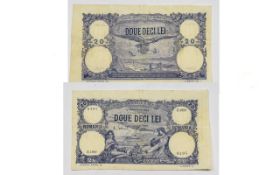 Romania 20 Lei 1924 Bank Note In E.F Condition, Z4980 - 0495 - See Photo.
