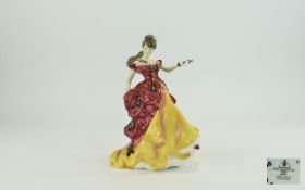 Royal Doulton Figure of The Year 1996 ' Belle ' HN3703. Designer V. Annand. Issued 1996 Only.