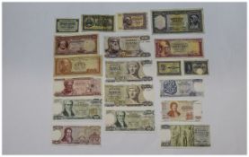 A Fine Collection of French High Grade World War II Allied Military Currency Notes.