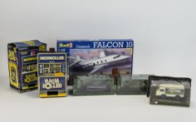 Box of Assorted Games including models and cars.
