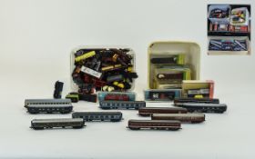 Railway Interest, Collection Of N/HN Scale/Gauge Models Comprising Fleischmann, Minitrix,
