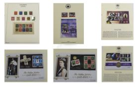 First Day Coin Covers The Queens Golden Jubilee Album Containing first day covers,