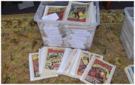 Comic Interest Large Plastic Container Containing A Quantity Of Mid 20thC Comics, 300+