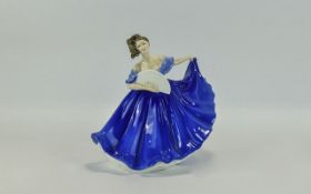 Royal Doulton Figure ' Elaine ' HN2791. Designer M. Davies. Issued 1980 - 2000. Height 7.5 Inches.