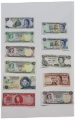 A Collection of Commonwealth Mint / Uncirculated Bank Notes, From Bermuda, Bahamas, Cayman Islands,