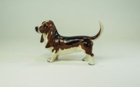 Beswick Dog Figure ' Basset Hound ' ( Fo