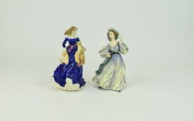 Royal Doulton Figures ( 2 ) In Total. 1/