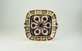 Royal Crown Derby Two Handled Imari Patt