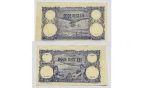 Romania 20 Lei 1924 Bank Note In E.F Con