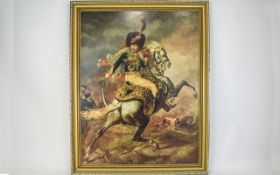 Framed Military Print "Lt. Dieudonne - C